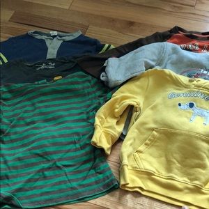 Lot of 6- 3T boys shirts